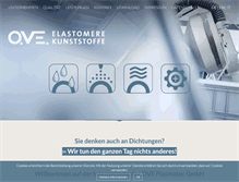 Tablet Screenshot of ove-plasmatec.de